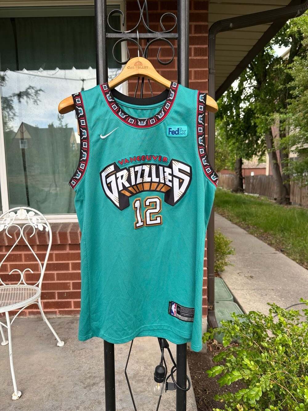 Nike Ja Morant Vancouver Grizzlies Classic Edition Swingman Jersey Size 44